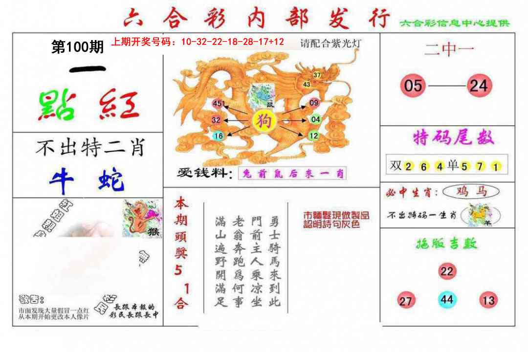 100期一点红[图]